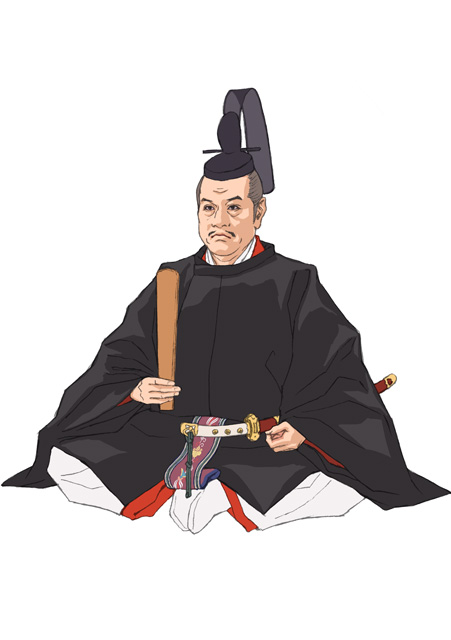 束帯姿の将軍